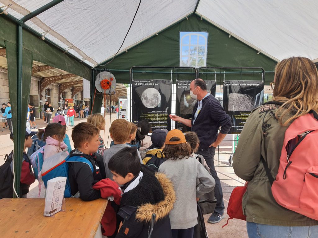 Animation de l'atelier Lune